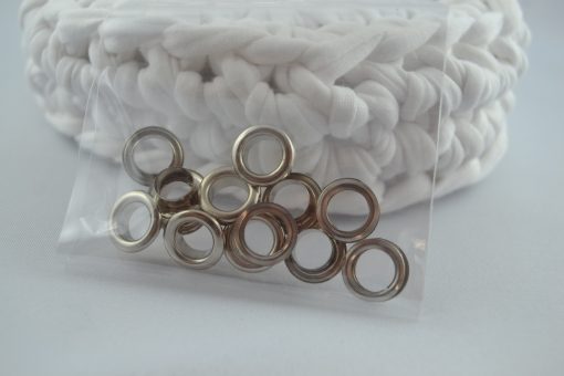Eyelets Ösen Ø8 mm 10 Paar Nickel