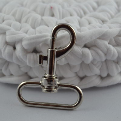 Karabiner Metall 37 mm Nickel