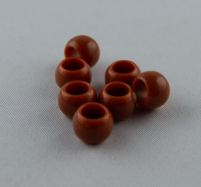 Acrylperle Braun 7x10mm, 20 Stk.