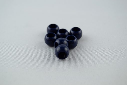 Acrylperle Dunkles Blau 7x10mm, 20 Stk.