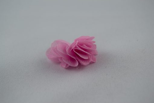 Blume Ø30mm zum Annähen Rosa