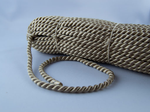 Kordel 5 mm Ecru