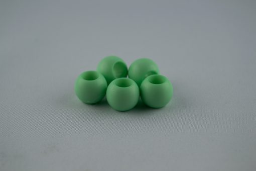 Großlochperle Kunststoff 11x14 mm 10 Stk. Mint pudrig
