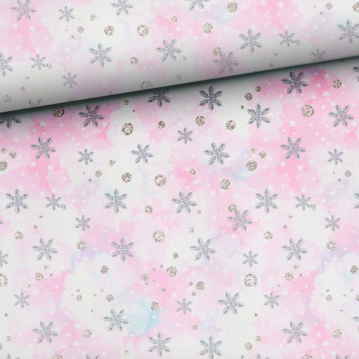 Sommersweat WINTER FUN Kombi pink