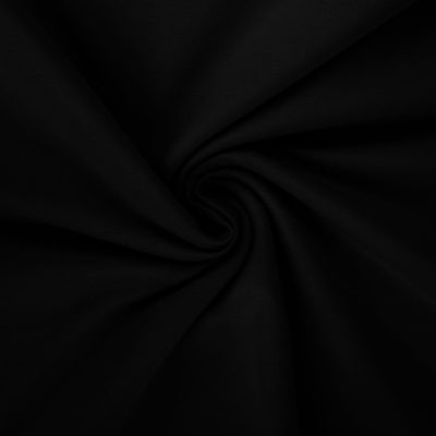 Baumwolle PREMIUM UNI SCHWARZ