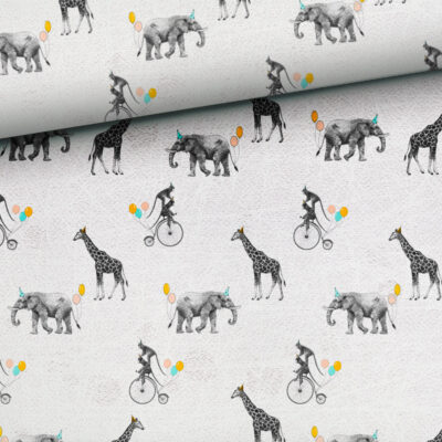 Sommersweat mono birthday safari