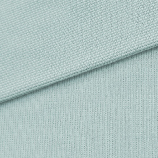 Bündchen gerippt light teal
