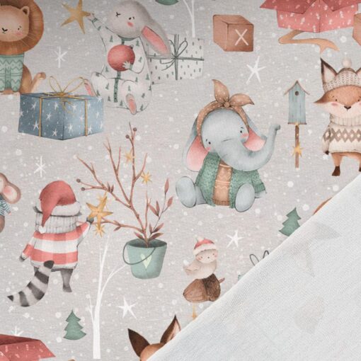 Sweat Panel 40x50 cm Weihnachtstiere – Bild 6