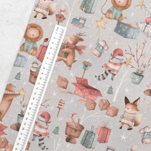 Sweat Panel 40x50 cm Weihnachtstiere – Bild 5